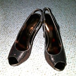 NWT - Lula Townsend, Bronze Baby Glitter LT Nightout-6